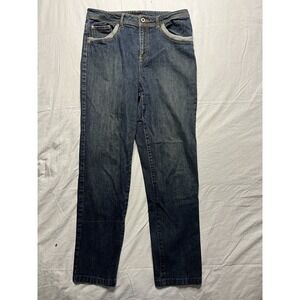 Womyn Brand Denim Jeans Women's Size 10 Blue Straight Legged Made In The USA